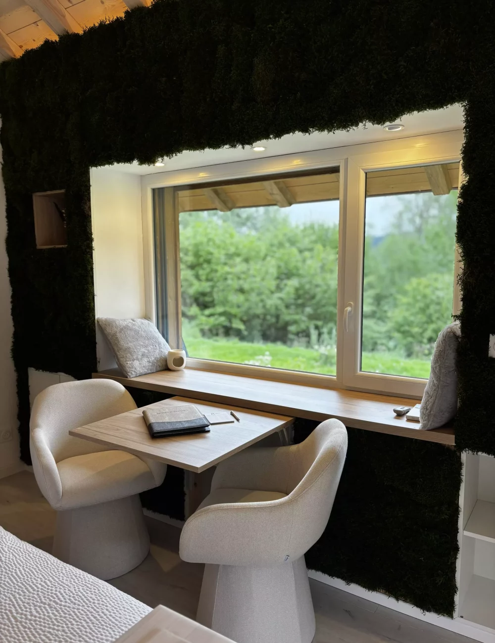 Salon dans un chalet en location de 2 personnes à Gérardmer