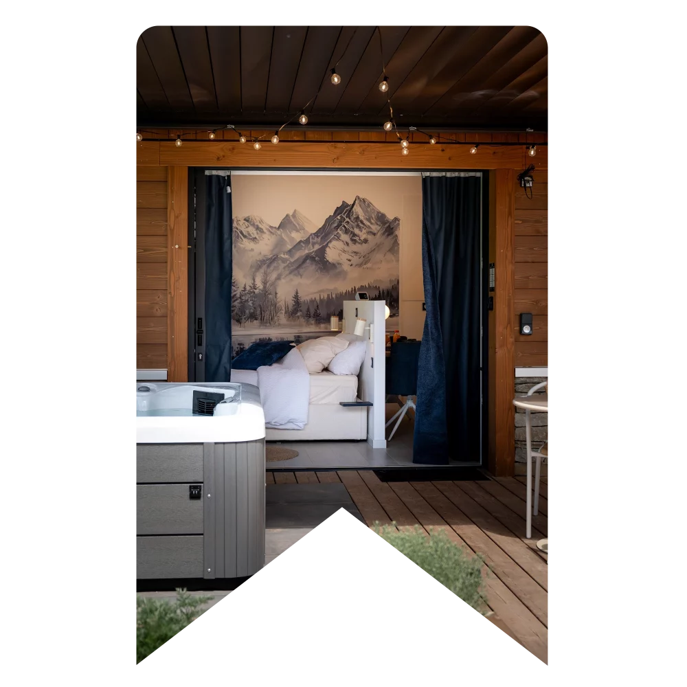 Scandi blue vignette
